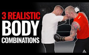 【中文字幕】拳击教学：教你三个实用的身体打击组合 让你也能用身体打击来KO你的对手