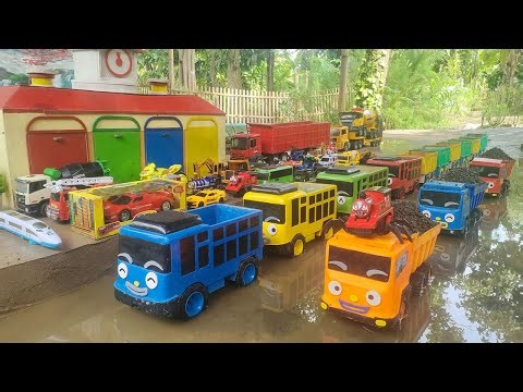 🚚🚒Wadidaw‼️Mobil Truk Tronton Panjang Penuh Mainan Mobil Mobilan Oleng, Mobil Balap, Pesawat