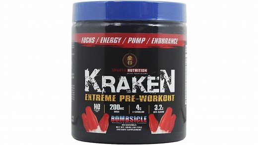 Extreme Pre-Workout! KRAKEN Stimulant Loaded, Balanced With Clinical Dosages Of L-Citrulline, Beta Alanine, And Hydromax Glycerol! | A1Supplements.com
