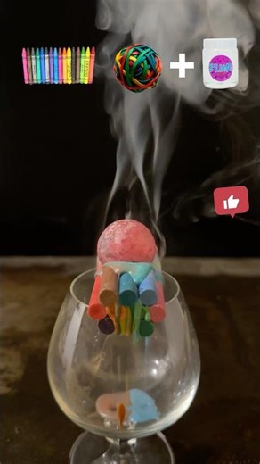 Hot Ball vs Wax Crayons, Rubber Bands & Slime — Unexpected Ending 🔥