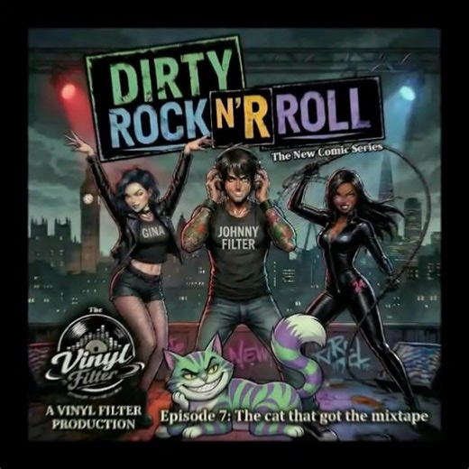 Ep 7 the cat that got the mixtape #thevinylfilter #music #comics #vibe #pinkfloyd