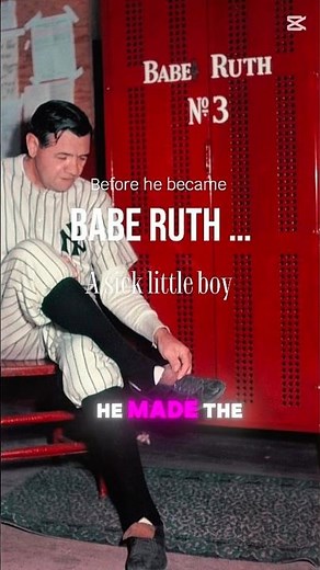 How Babe Ruth Changed Baseball Forever?🤯
