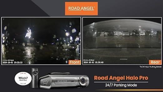 Road Angel 24/7 Parking Mode on Dash Cams