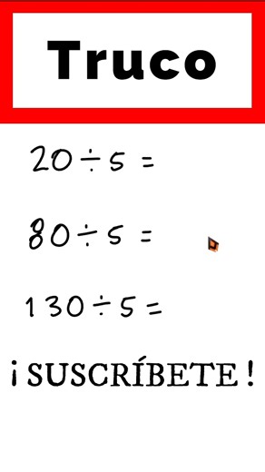 ✅👉 Como dividir facil y rapido | Profe Richard