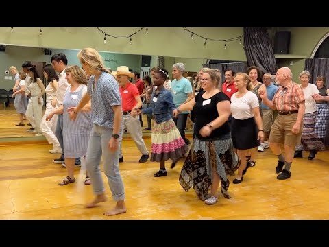 Contra Dancing in Houston to the Music of Contra Dan's and Calling of Dorcas Hand - May 25, 2024