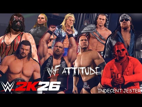 WWE 2K26 Attitude Era Entrances! ft. Steve Austin, Rock, Kane, Hardy Boyz, Triple H, Big Show, HBK