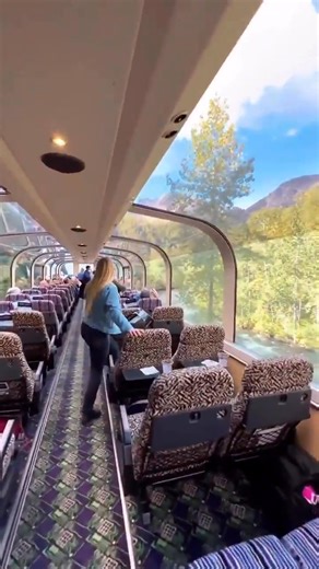 The journey from Anchorage to Denali National Park on the McKinley Explorer train is a scenic, roughly 8-hour trip. The train features luxurious, two-level dome cars with dedicated guides and dining services, offering wide-open views of the Alaskan wilderness, including Denali itself on clear days. | World's best places to visit | Facebook