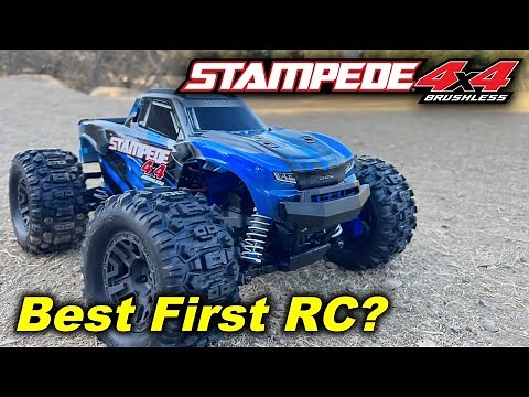 Traxxas Stampede 4x4 V2 BL-2S Brushless - Best first RC car 4x4 Monster Truck?
