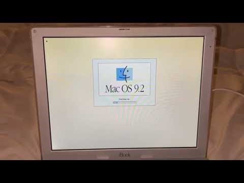 2001 Apple iBook G3 Startup Demo