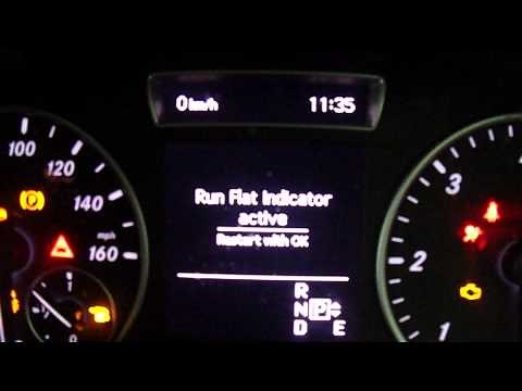 Reset Run Flat Indicator - A,B,CLA & GLA