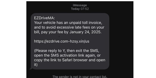 Deputies warn public about scam text messages