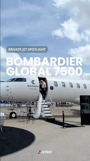 Inside the Bombardier Global 7500 🤩🛩️#bombardierglobal7500 #privatejettour #privatejet #aviation