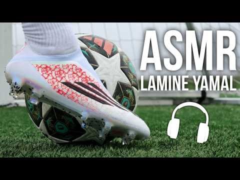 ASMR Training Session In Lamine Yamal adidas F50 For Soccer / Football
