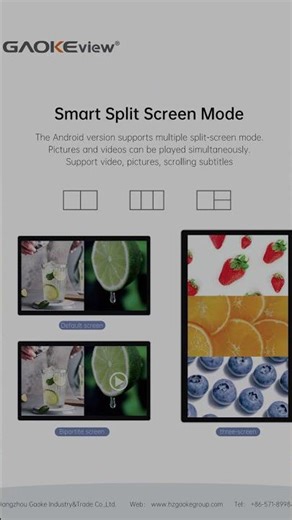 GAOKEview | Wall-mounted Digital Signage | Professional Commercial Display Solution