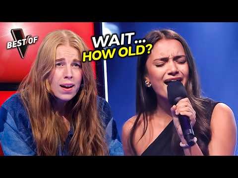 Top 16 Teenagers Who FROZE Every Coach | The Voice