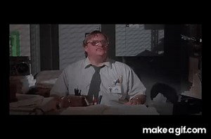 Office Space - Milton's last straw on Make a GIF