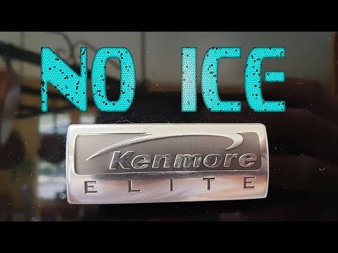 Kenmore Elite Ice Maker Not Making Ice Repaired for $7