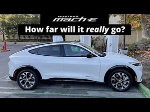 What is the Mustang Mach-E's Real World Range?