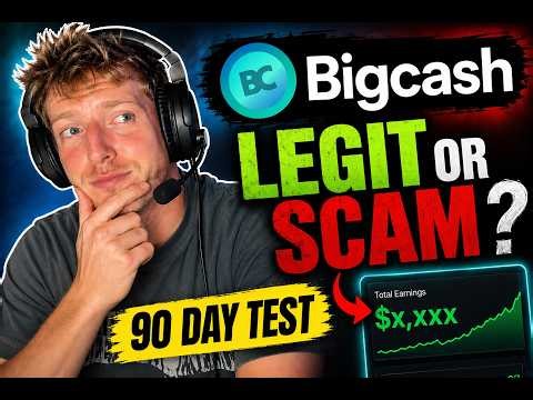 Is Bigcashweb Legit or Scam? My 90 day Review