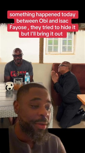 #greenscreen | peter obi visits isaac fayose
