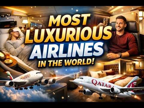 Most Luxurious Airlines in the World ✈️ Inside the Best First Class & Business Class Suites