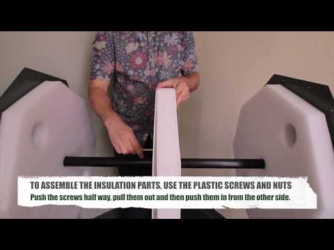 Assembly Video for medium Size Jora Composter, JK 270