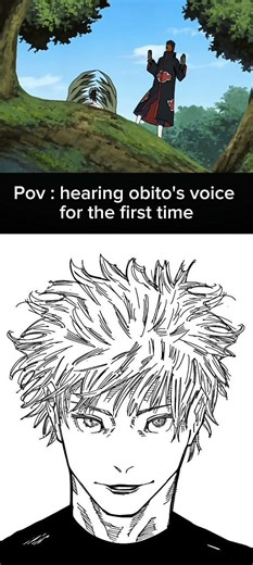 Pov : Hearing Obito's voice for the first time #fypシ #naruto #anime