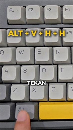 Hilangkan file/folder tanpa dihapus 😎 #komputer #tipskomputer #shortcut #windows #shorts