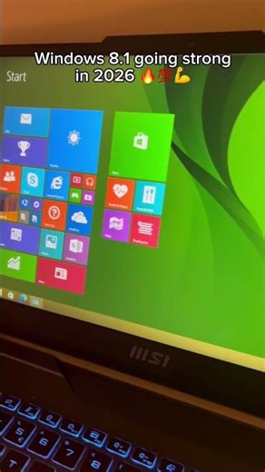Do you still use Windows 8.1? #windows #windows8.1 #microsoft #operatingsystem #windowspc #tech