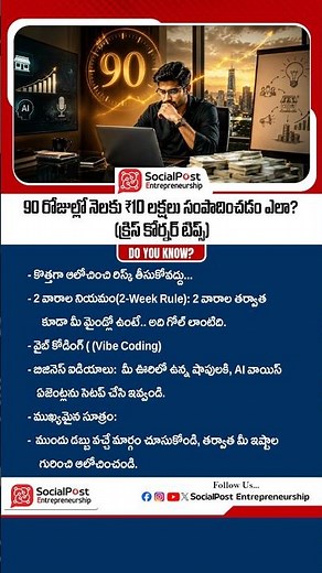 How to Make ₹10 Lakhs a Month in 90 Days? | #aitools #vibecoding #makemoney #ytshorts #shorts