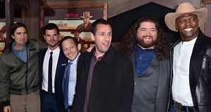 Adam Sandler & Taylor Lautner Premiere ‘The Ridiculous 6′