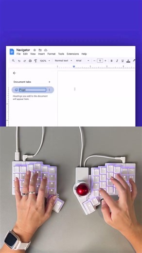 Using the Navigator trackball