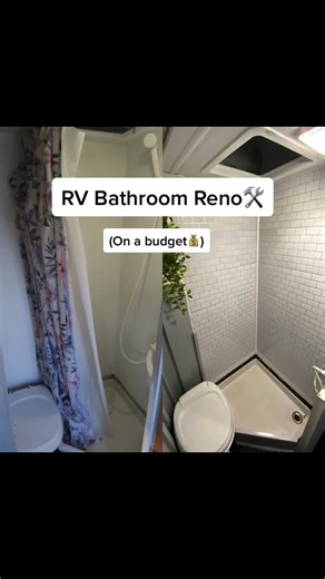 RV Bathroom Renovation on a Budget: Before and After Transformation