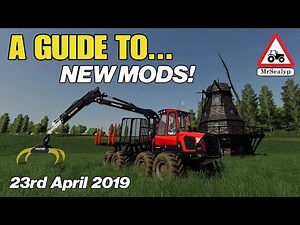 A GUIDE TO... NEW MODS! 23rd April 2019. Farming Simulator 19, PS4, Assistance!