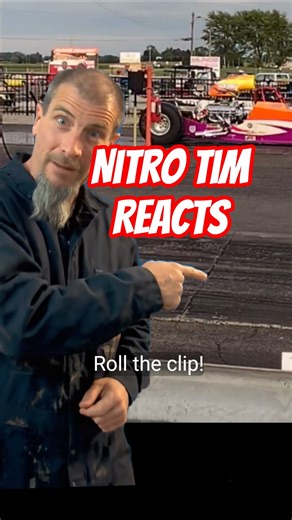​Burn Rubber, Not Brain Cells! 🏎️💨 Nitro Tim #dragracingshorts #burnouts #shorts
