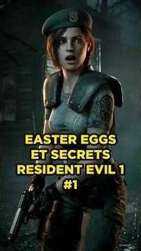 10 easter eggs et secrets sur Resident evil 1 remake #jeuxvideo ##residentevil