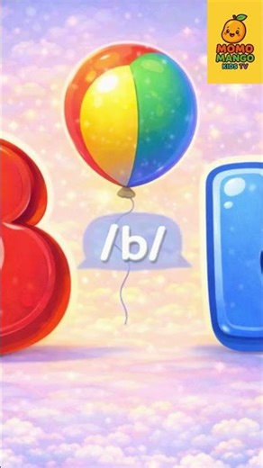 Letter B Phonics Song | B Says /b/ | Shorts #preschoollearning #abcphonics