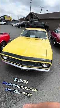 What Is Available Today Maplemotors.com #classiccars #musclecars #hotrods #dealer #maplemotors