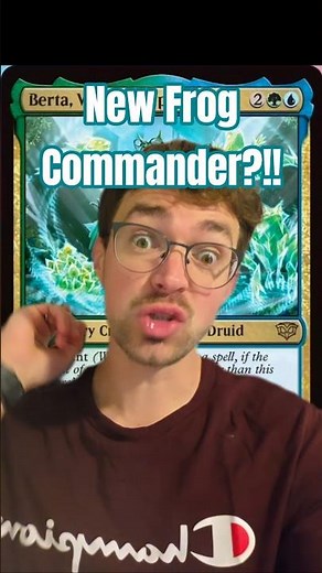 New Frog Commander with many possibilities!!! #mtg #mtgcommander