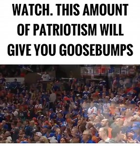 This rendition of the #nationalanthem will give you chills. The sound of the crowd singing is chilling. 🇺🇸🇺🇸🇺🇸 www.greatamericansyndicate.com | Dave Brown USA
