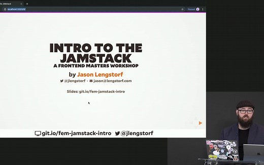JAMStack 简介【中英字幕 Introduction to the JAMStack】