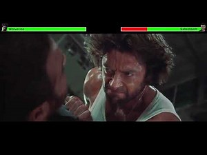Wolverine & Kayla vs. Sabretooth with healthbars