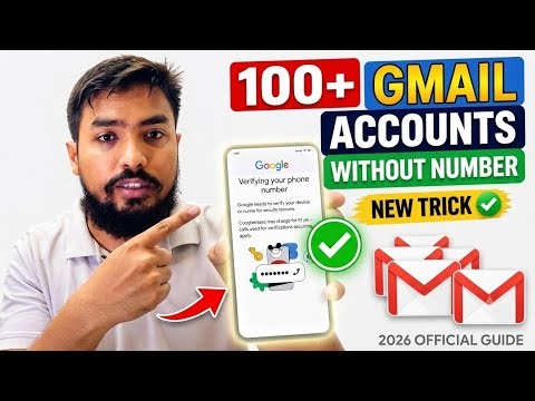 How to create Unlimited gmail accounts without phone number verification | New Working trick 2026