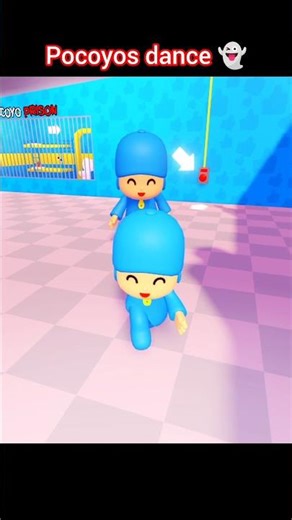 POCOYOS DANCE VIDEO 👑👻#pocoyo #funny #dance