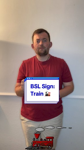 5.1K views · 327 reactions | Today’s new Sign in British Sign Language is? Today’s sign is #Train ! Join me everyday for new signs in British Sign Language! #deaf #bsl #sse #signlanguage #transport #speed #railway #work # @sw_railway @gwruk @crosscountrytrains @transportforlondon Note: I’m from the South UK so some signs are regional! | The Deaf Chef | Facebook