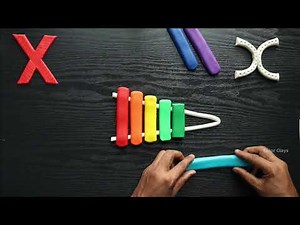 Phonics X | Play doh Alphabet X | Play dough abc X Activities