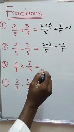 calculs numériques / Fractions