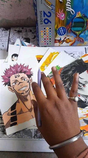 How to Draw Anime Faces (Even if You Can’t Draw a Circle!)#shorts