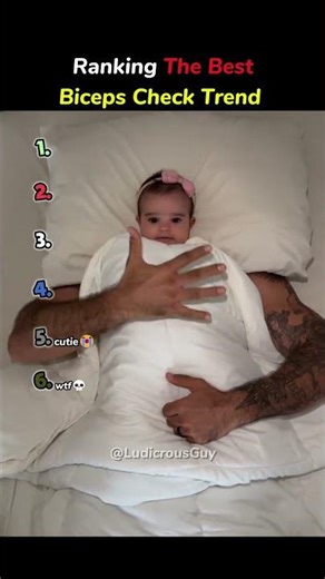 Ranking the best biceps check trend💀💀