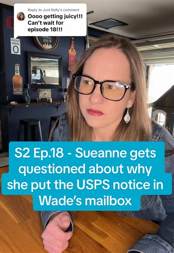 Replying to @Just Kelly Season 2 Episode 18 of The Neighborhood Bar series - Sueanne gets questioned about why she put the USPS notice in Wade’s mailbox #neighborhoodbar